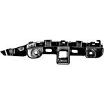 STAFFA GUIDA PARAURTI PER VOLKSWAGEN PASSAT VII'10-> ANTERIORE LATERALE DESTRA