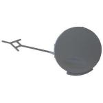 TAPPO PARAURTI COPRIGANCIO TRAINO ANTERIORE PER OPEL INSIGNIA'08-> VERNICIABILE