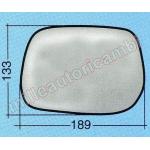 VETRO SPECCHIO RETROVISORE PER TOYOTA RAV 4 DAL 2003 SINISTRO NUDO ADESIVO
