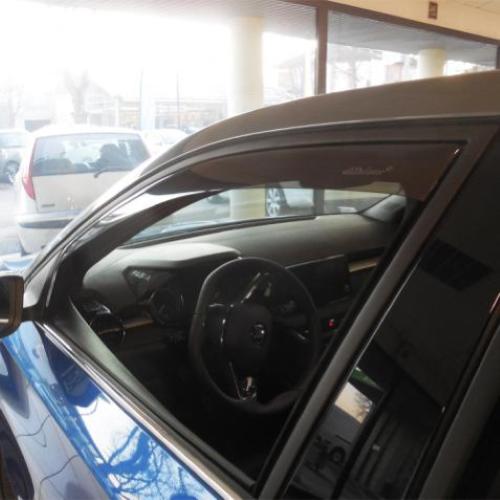 DEFLETTORI ARIA ANTITURBO SKODA FABIA DAL 2021 5P/SW PORTE ANTERIORI OSCURATI