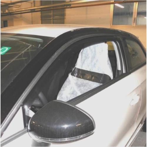 DEFLETTORI ARIA ANTITURBO AUDI A1 DAL 2010 3 PORTE ANTERIORI OSCURATI