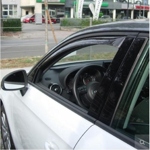 DEFLETTORI ARIA ANTITURBO AUDI A1 SPORTBACK DAL 2010 AL 2018 5 PORTE ANTERIORI OSCURATI