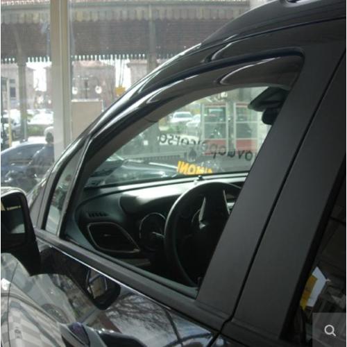 DEFLETTORI ARIA ANTITURBO OPEL MOKKA - MOKKA X - CHEVROLET TRAX DAL 2013 PORTE ANTERIORI OSCURATI