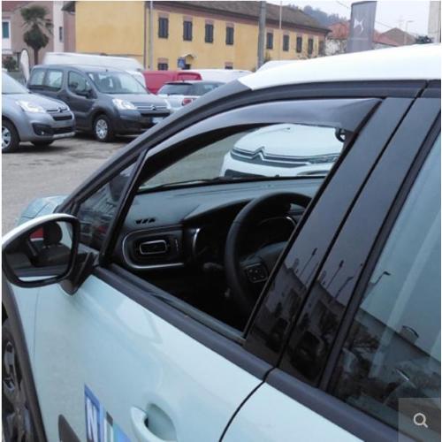 DEFLETTORI ARIA ANTITURBO CITROEN C3 DAL 2016 AL 2023 ANTERIORI OSCURATI