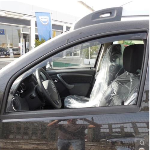 DEFLETTORI ARIA ANTITURBO DACIA DUSTER DAL 2014 AL 2017 PORTE ANTERIORI OSCURATI