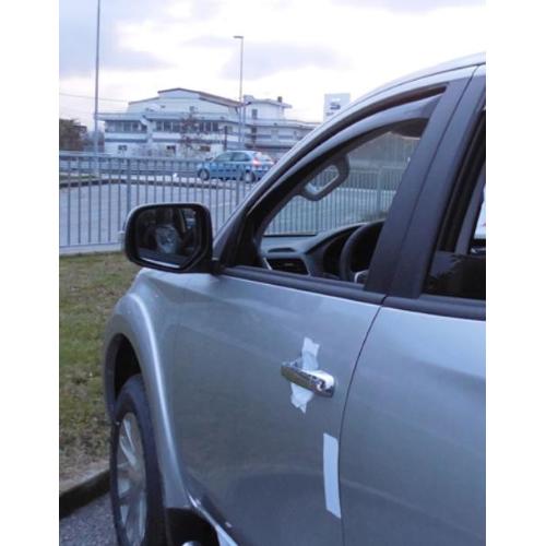 DEFLETTORI ARIA ANTITURBO FIAT FULLBACK 2016/MITSUBISHI L200 2016 4P ANTERIORI OSCURATI