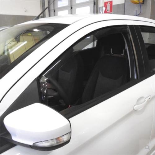 DEFLETTORI ARIA ANTITURBO FORD KA+ DAL 2016 5 PORTE ANTERIORI OSCURATI