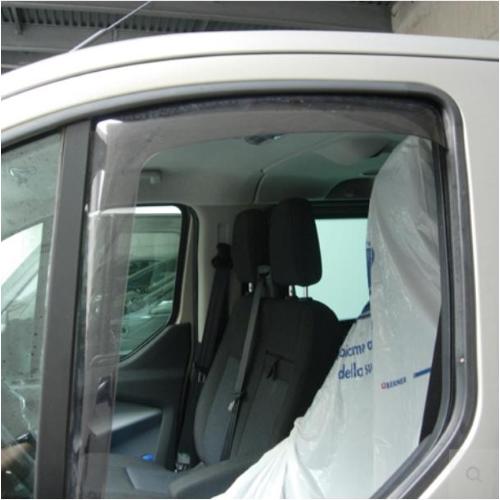 DEFLETTORI ARIA ANTITURBO FORD TRANSIT CUSTOM/TOURNEO CUSTOM 13-23 2P ANTERIORI OSCURATI