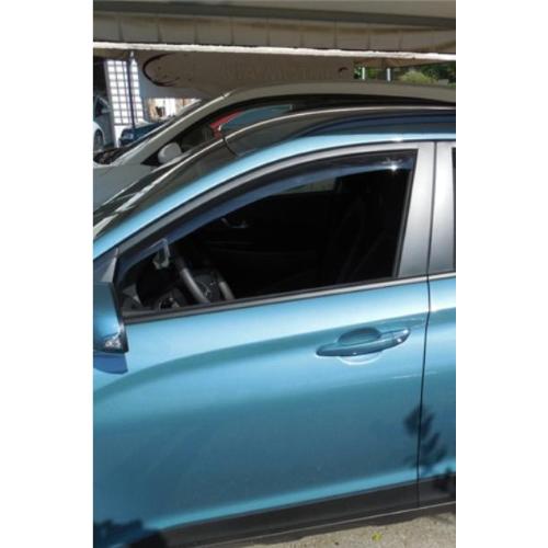 DEFLETTORI ARIA ANTITURBO HYUNDAI KONA DAL 2017 PORTE ANTERIORI OSCURATI