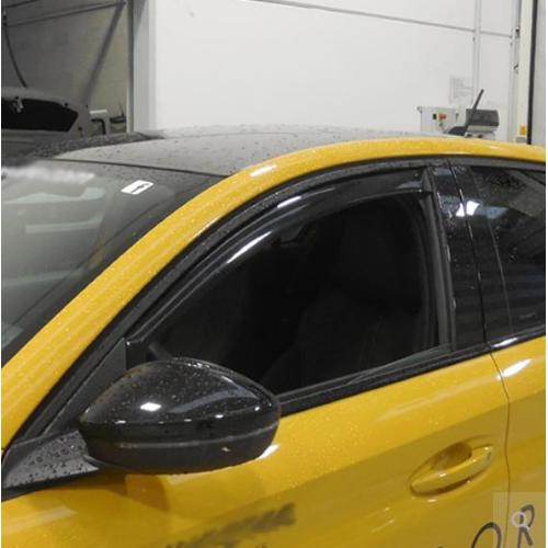 DEFLETTORI ARIA ANTITURBO OPEL CORSA 2019 - PEUGEOT 208 2019 - LANCIA YPSILON 2024 5P PORTE ANTERIORI OSCURATI