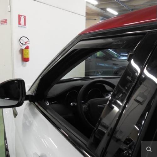 DEFLETTORI ARIA ANTITURBO RANGE ROVER EVOQUE DAL 2011 AL 2019 5 PORTE ANTERIORI OSCURATI