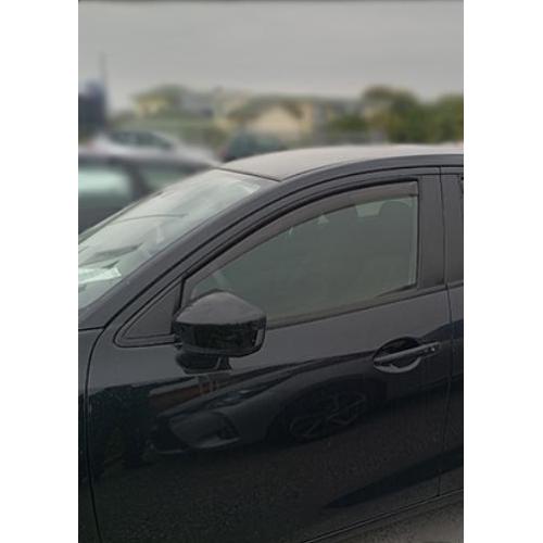 DEFLETTORI ARIA ANTITURBO MAZDA 2 (DJ/C) DAL 2015 5P ANTERIORI OSCURATI