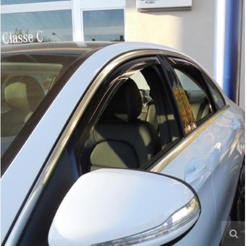 DEFLETTORI ARIA ANTITURBO MERCEDES CLASSE C W205 DAL 2014 AL 2021 4P/S.W. ANTERIORI OSCURATI