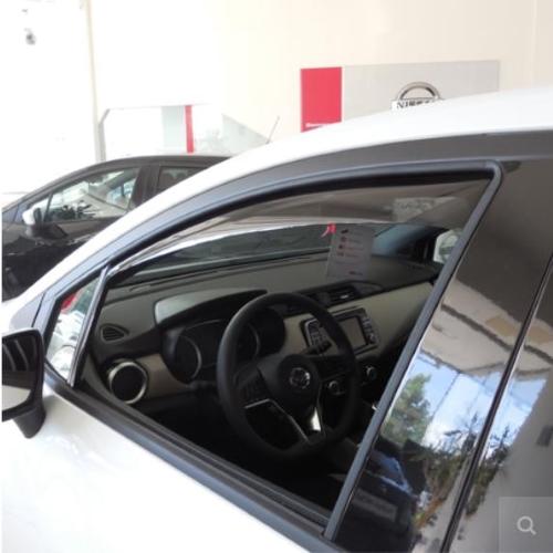 DEFLETTORI ARIA ANTITURBO NISSAN MICRA DAL 2017 5 PORTE ANTERIORI OSCURATI