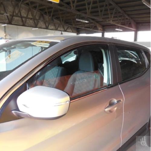 DEFLETTORI ARIA ANTITURBO NISSAN QASHQAI J11 DAL 2014 AL 2021 PORTE ANTERIORI OSCURATI