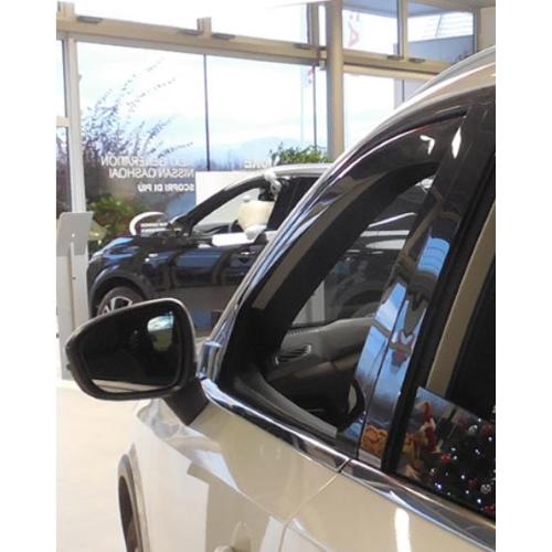 DEFLETTORI ARIA ANTITURBO NISSAN QASHQAI J12 DAL 2021 5P PORTE ANTERIORI OSCURATI