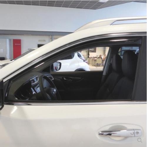 DEFLETTORI ARIA ANTITURBO NISSAN X-TRAIL DAL 2014 AL 2022 5 PORTE ANTERIORI OSCURATI