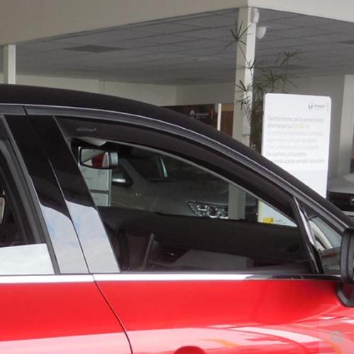 DEFLETTORI ARIA ANTITURBO RENAULT CAPTUR DAL 2019 5 PORTE ANTERIORI OSCURATI