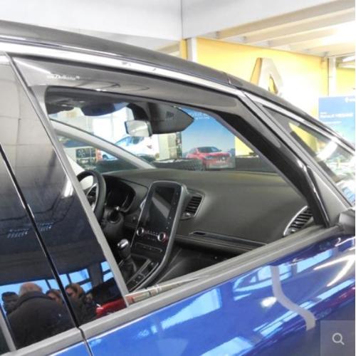 DEFLETTORI ARIA ANTITURBO RENAULT SCENIC DAL 2016 AL 2023 ANTERIORI OSCURATI