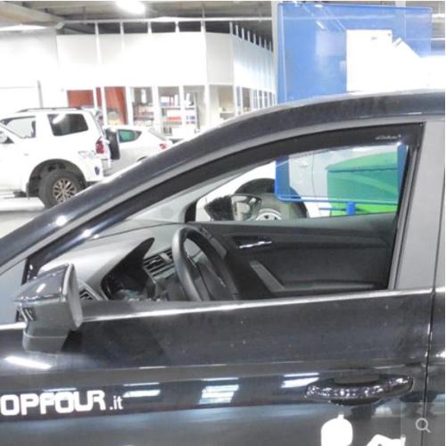 DEFLETTORI ARIA ANTITURBO SEAT IBIZA DAL 2017 5 PORTE ANTERIORI OSCURATI