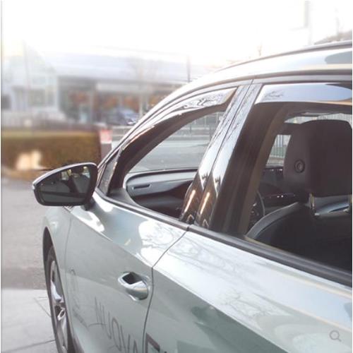 DEFLETTORI ARIA ANTITURBO SKODA ENYAQ DAL 2021 5 PORTE ANTERIORI OSCURATI