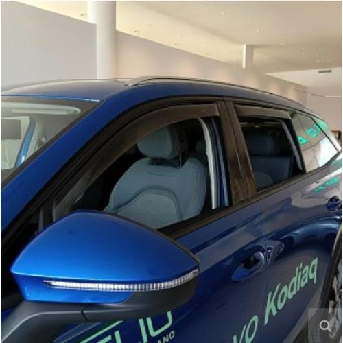 DEFLETTORI ARIA ANTITURBO SKODA KODIAQ 2024> 5 PORTE ANTERIORI OSCURATI