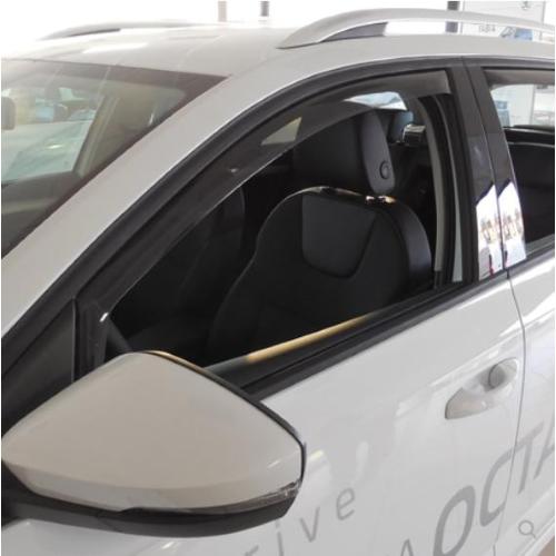 DEFLETTORI ARIA ANTITURBO SKODA OCTAVIA DAL 2013 AL 2020 4 PORTE/S.W. ANTERIORI OSCURATI