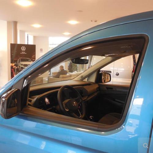 DEFLETTORI ARIA ANTITURBO FORD TRANSIT/TOURNEO CONNECT'23>/VOLKSWAGEN CADDY'21> 2P ANTERIORI OSCURATI