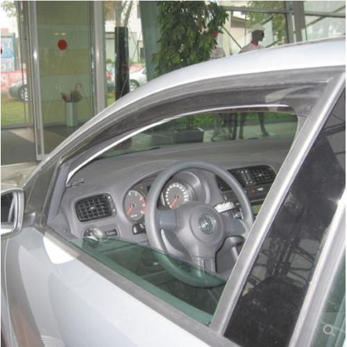 DEFLETTORI ARIA ANTITURBO VOLKSWAGEN POLO DAL 2009 AL 2017 5 PORTE ANTERIORI OSCURATI