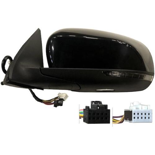 SPECCHIO RETROVISORE JEEP CHEROKEE 2014 SX EL. TERM. RIB. C/MEM. C/FAN. E LUCE DI CORTESIA C/PRIM. 9+6PIN ASF.