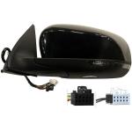 SPECCHIO RETROVISORE ELETTRICO PER JEEP CHEROKEE 2014 SX NERO VERNICIABILE RIPIEG.ELETTR.TERMICO 11 PIN