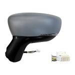 SPECCHIO RETROVISORE ELETTRICO PER RENAULT CAPTUR 2018-2020 SX CON PRIMER RIPIEG.EL TERMICO 9 PIN