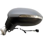 SPECCHIO RETROVISORE ELETTRICO VOLKSWAGEN PASSAT VII 14 SX VERNICIABILE FANA TERMICO 6PIN