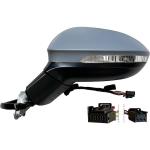 SPECCHIO RETROVISORE ELETTRICO PER VOLKSWAGEN GOLF VIII 2020 SX PRIMER MEMORIA BLIS TERMICO 14PIN