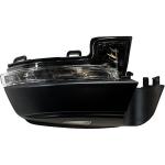 CALOTTA SPECCHIO RETROVISORE INFERIORE PER VOLKSWAGEN T-ROC 2017-2021 DESTRA C/FRECCIA RETROVISORE E LUCE DI CORTESIA