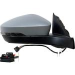 SPECCHIO RETROVISORE ELETTRICO PER VOLKSWAGEN T-ROC 2017-2021 DX CON PRIMER TERMICO 6 PIN