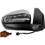 SPECCHIO RETROVISORE ELETTRICO PER CITROEN C5 AIRCROSS 2018 DX CALO CROM SENS.TEMP.TERMICO 8PIN