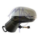 SPECCHIO RETROVISORE ELETTRICO PER FORD PUMA DAL 2019 SX CON PRIMER RIPIEG. ELET BLIS 12 PIN