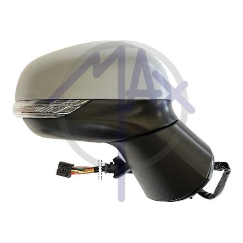 SPECCHIO RETROVISORE ELETTRICO PER FORD PUMA DAL 2019 DX CON PRIMER RIPIEG. ELET BLIS 12 PIN