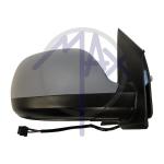 SPECCHIO RETROVISORE ELETTRICO PER VOLKSWAGEN T6 DAL 2015 DX ELET. PRIMER TERMICO RIBALTABILE LANE ASSIST9PIN 