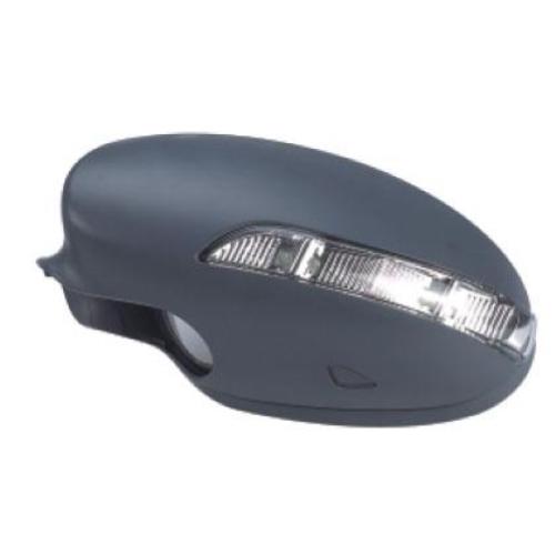 CALOTTA SPECCHIO RETROVISORE MERCEDES CLS DAL 2004 AL 2008 SX PRIMERIZZATA CON FANALINO E C/LUCE DI CORTESIA