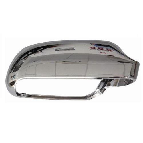 CALOTTA SPECCHIO RETROVISORE AUDI A3 2000>2003 3-5 PORTE/A6 1999>2004 SX CROMATA