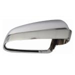 CALOTTA SPECCHIO RETROVISORE AUDI A3 2003 3-5 PORTE/A4 2000/A4 2005/A6 2004 SX CROMATA IN ALLUMINIO