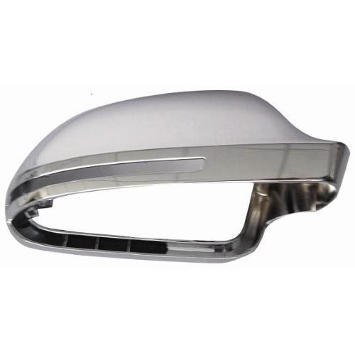 CALOTTA SPECCHIO RETROVISORE AUDI A3 2008 3/5 PORTE/A4 2007/A5 2007/Q3 2011 SX CROMATA