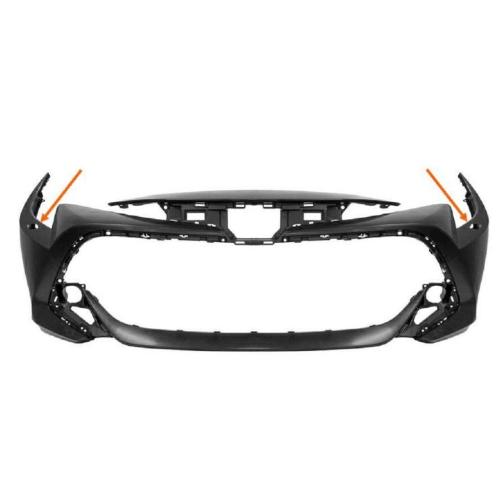 PARAURTI ANTERIORE C/LAVAFARI E TRACCE SENS+PARK ASSIST PER TOYOTA COROLLA 2019>