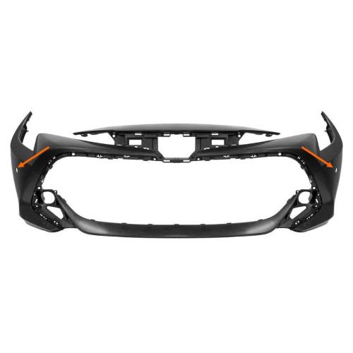 PARAURTI ANTERIORE CON FORI SENSORI PDC PER TOYOTA COROLLA DAL 2019> VERNICIABILE