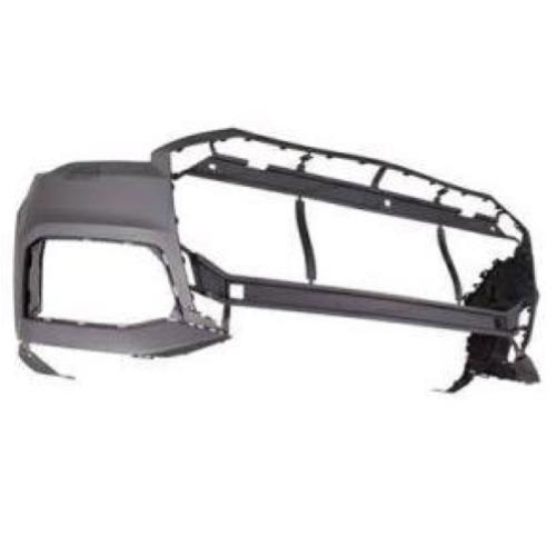 PARAURTI ANTERIORE CON FORI LAVAFARI PER AUDI Q7 DAL 2019> VERNICIABILE