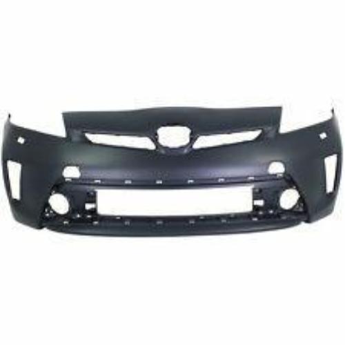 PARAURTI ANTERIORE CON FORI LAVAFARI PER TOYOTA PRIUS DAL 2012> VERNICIABILE