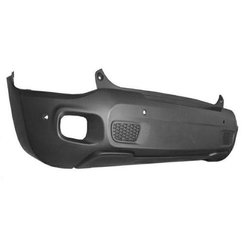 PARAURTI POSTERIORE CON FORI SENSORI PER JEEP RENEGADE 2014> LATITUDE CON GANCIO TRAINO