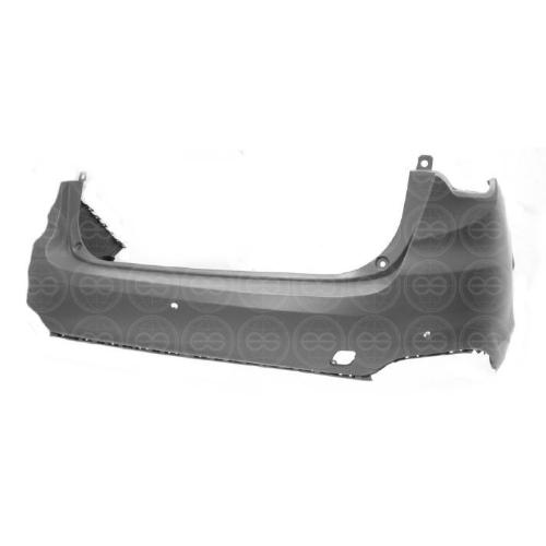 PARAURTI POSTERIORE CON 3 FORI SENSORI PER FIAT TIPO SW 2018> VERNICIABILE